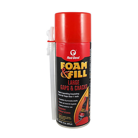 RD-0909 RED DEVIL TRIPLE EXPANDING FOAM 12OZ